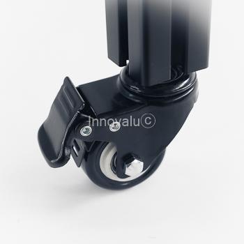 Preview: Swivel Caster 50 L Nut 8 – Lock Preview: Caster wheel M8